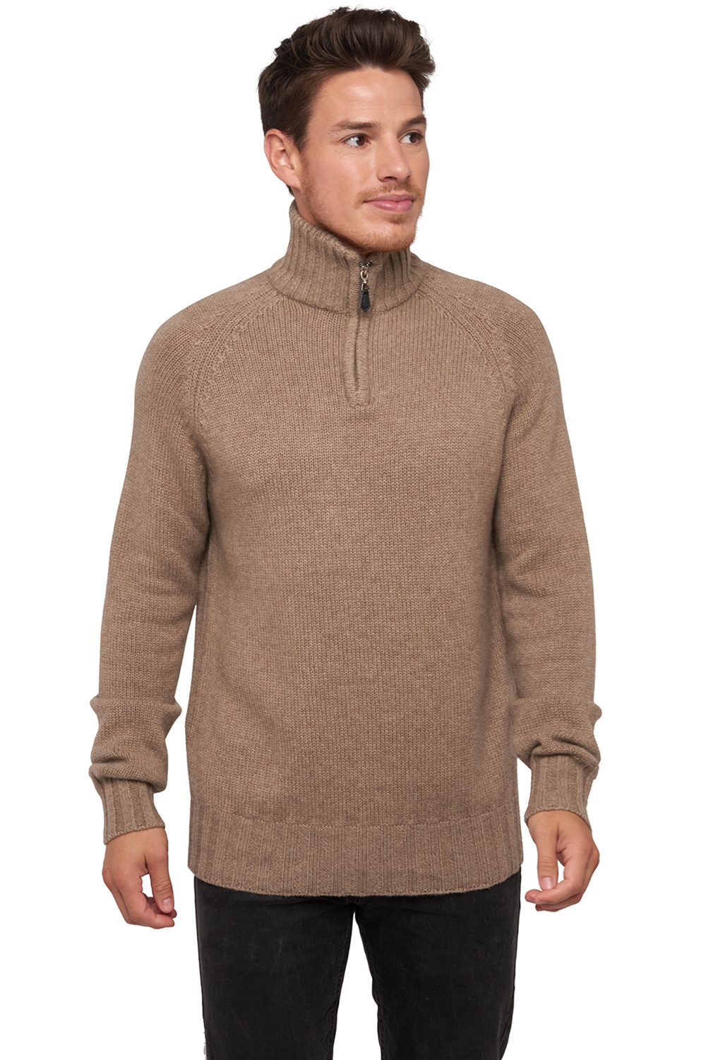 Cachemire Naturel pull homme les intemporels natural viero natural brown 2xl